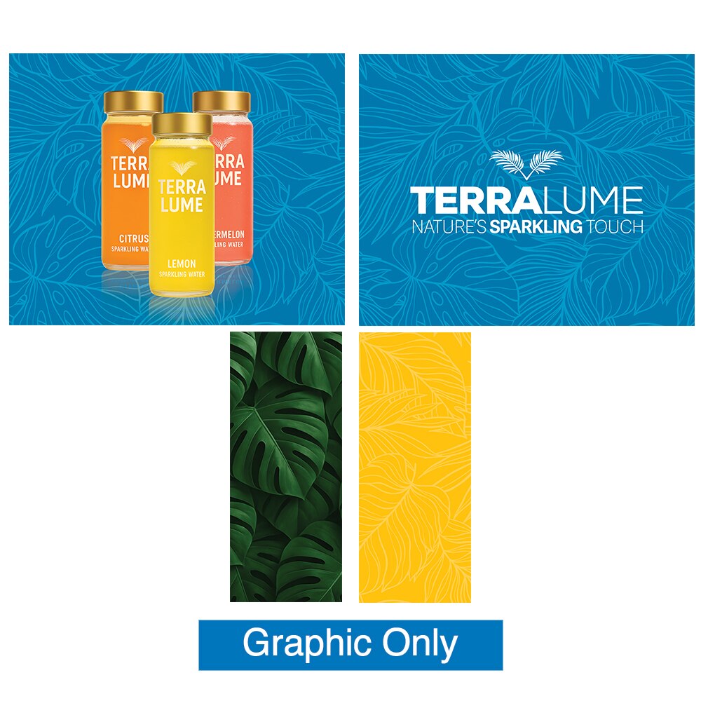 Showbird 65 20 x 10 Configuration F — Single Sided Graphic Only Non Backlit